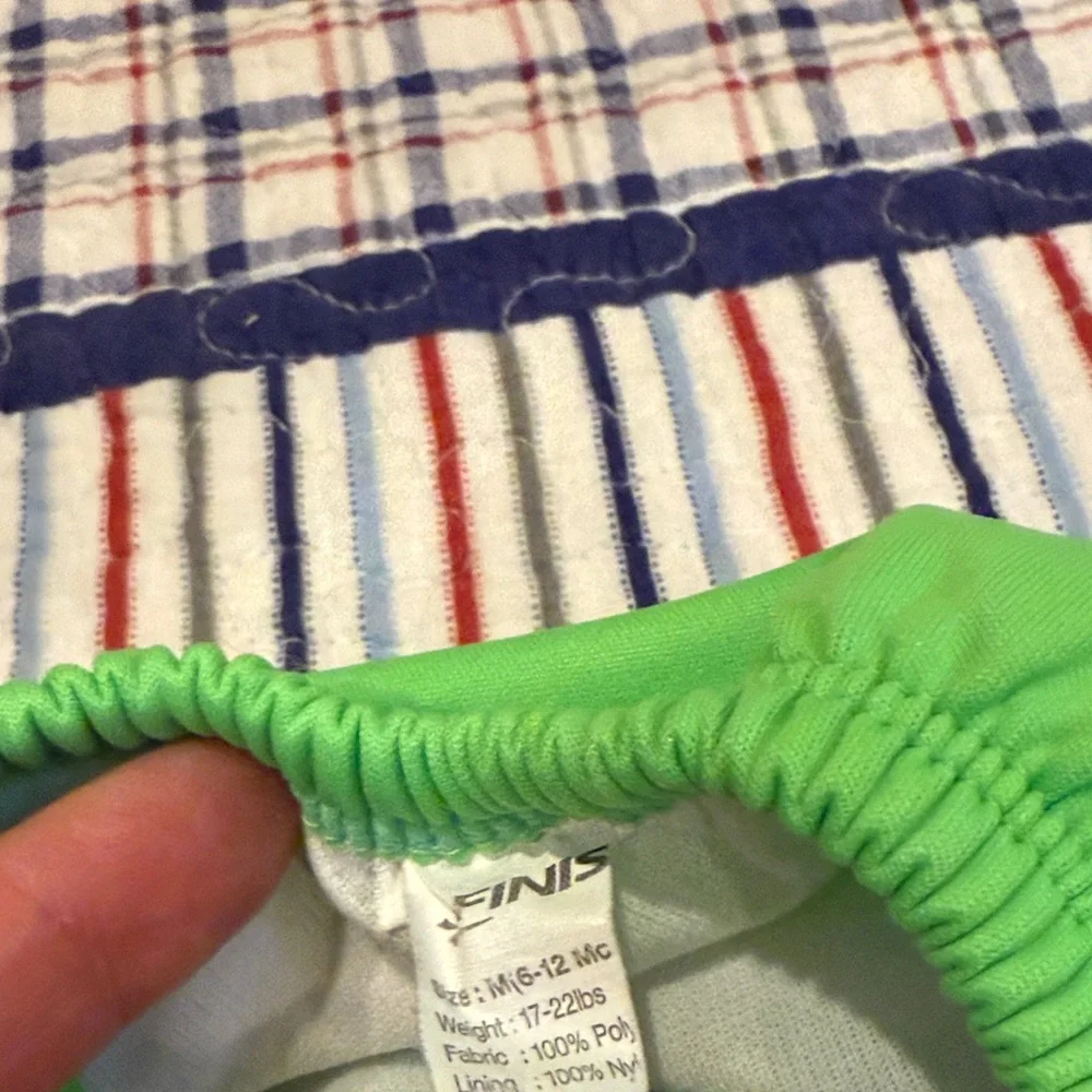 FINIS Bright Green swim Diaper Cover